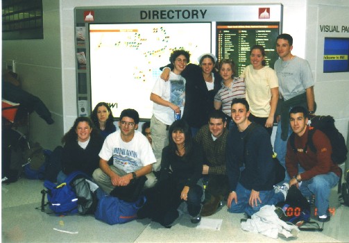 at the airport