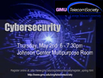 GMU Telecom Society Spring Event flier